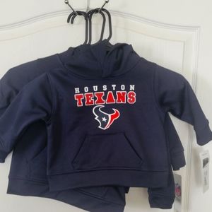 Houston Texans toddler hoodie pullover with front pouch pocket see sizes